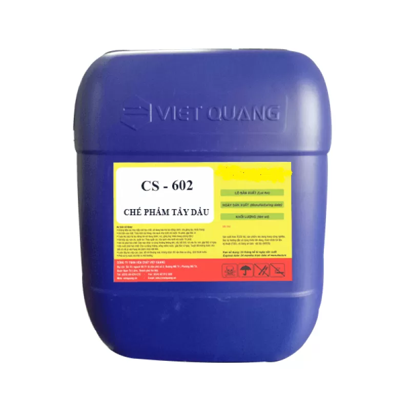 Hóa chất tẩy dầu lạnh CS-602 - Công ty hoá chất Việt Quang