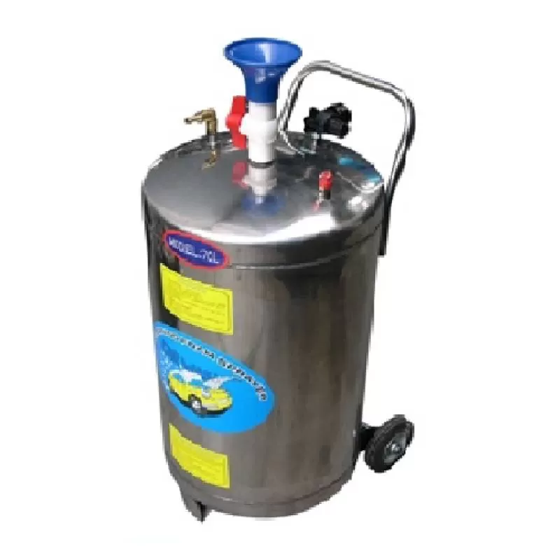 Bình phun bọt tuyết inox 70L