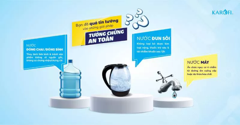 Cảnh báo chất lượng nước sinh hoạt tại Việt Nam - Giải pháp nào cho nguồn nước gia đình?