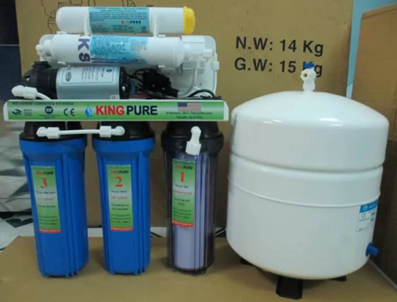 Máy lọc nước RO gia đình Kingpure-6 cấp Alkaline