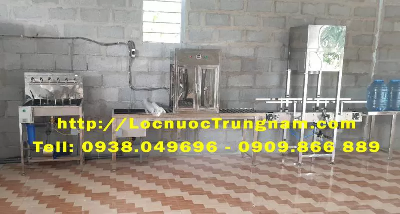 Gia công Bàn chiết rót nước tinh khiết bán tự động và tự động giá xưởng