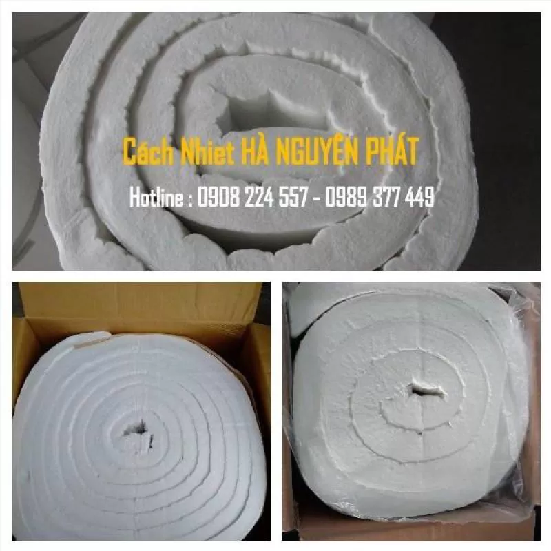 BÔNG GỐM 610MM x 7200MM x 25MM 1260 ĐỘ C