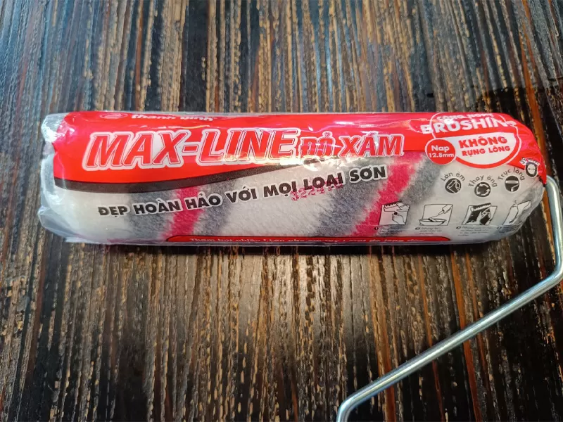 CỌ LĂN MAX-LINE ĐỎ XÁM THANH BÌNH