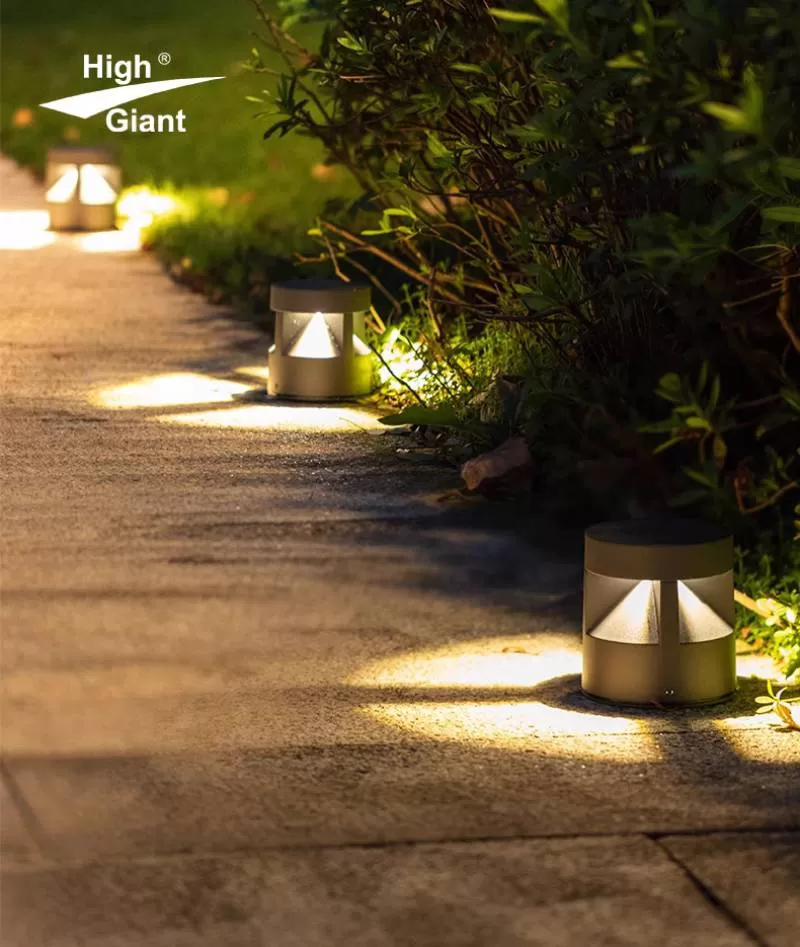 Đèn trụ sân vườn hiện đại LED 8w chiếu sáng trang trí lối đi dẫn hướng bậc tam cấp bãi cỏ ngoài trời ip54 cao cấp TL-NSV1401