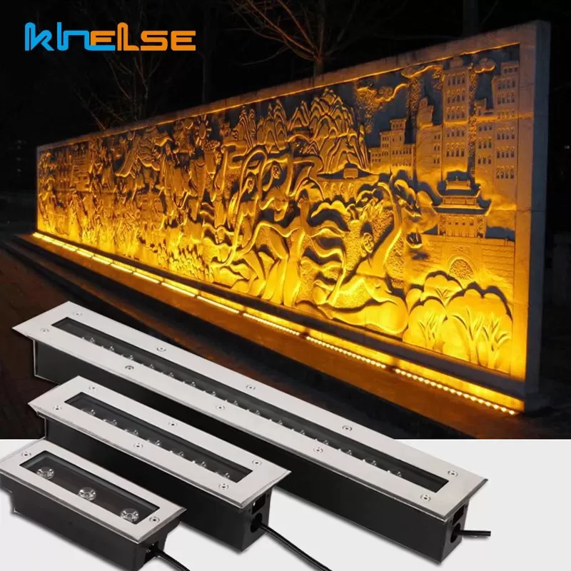 Đèn LED âm đất 6w 9w 12w 24w hắt sáng trang trí sân vườn ngoài trời chống nước chống gỉ ip67 cao cấp TL-ADCN1