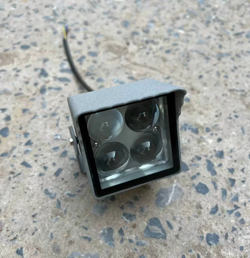 Đèn chân cột nhà cao tầng hiện đại LED COB mặt vuông chiếu rọi trang trí ngoài trời chống nước cao cấp TL-RC25