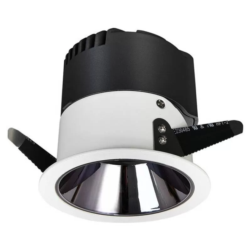 Đèn âm trần downlight LED COB xoay góc 30 độ phi 75mm 7w 10w đường kính 85mm cao 77mm chip Bridgelux nguồn Done chống chói cao cấp TL-ATVIE75