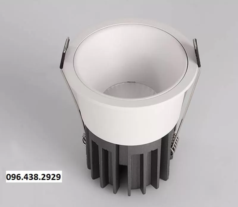 Đèn âm trần downlight LED COB chiếu điểm loại nhỏ phi 65mm 7w 10w đường kính 74mm cao 70mm chip Bridgelux nguồn Done cao cấp TL-ATF65