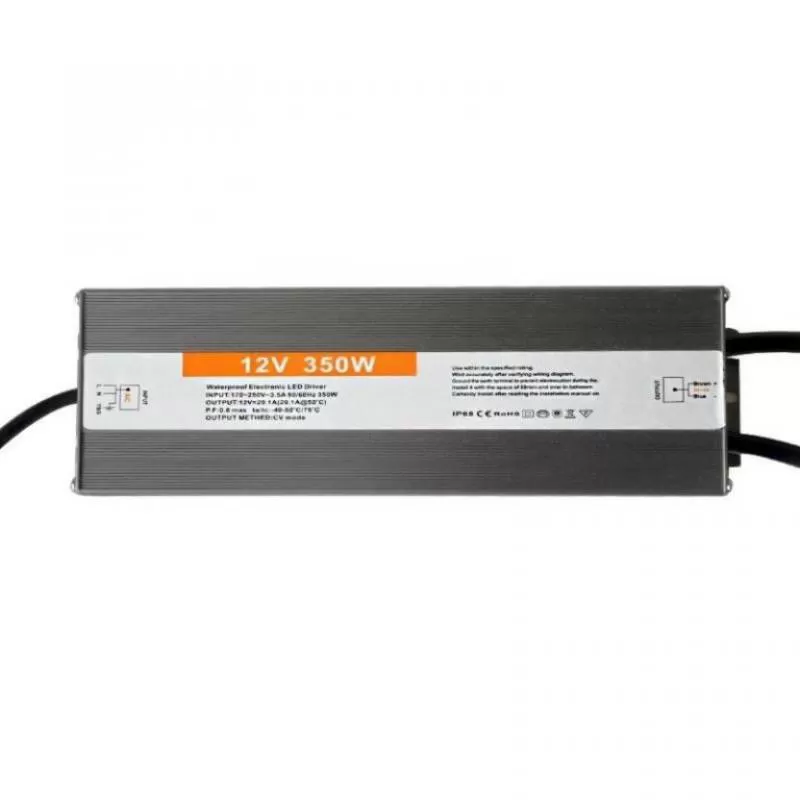 Nguồn đèn LED 12V 350W chống nước ip67 ngoài trời cao cấp nhập khẩu TL-PW02