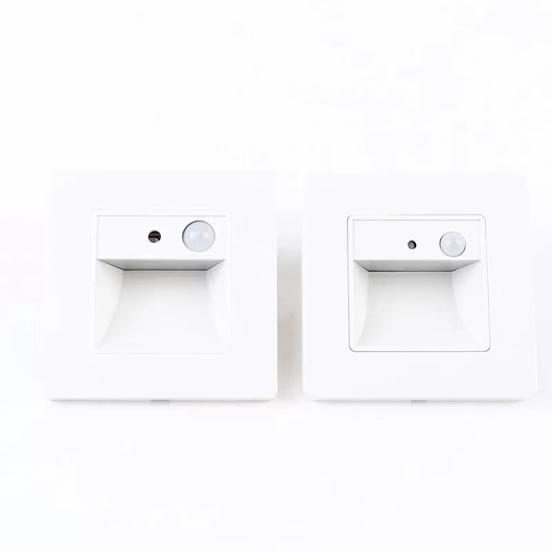 Đèn LED cầu thang cảm ứng gắn âm tường hiện đại hắt sáng lối đi trong nhà cao cấp 2W TL-CT05 