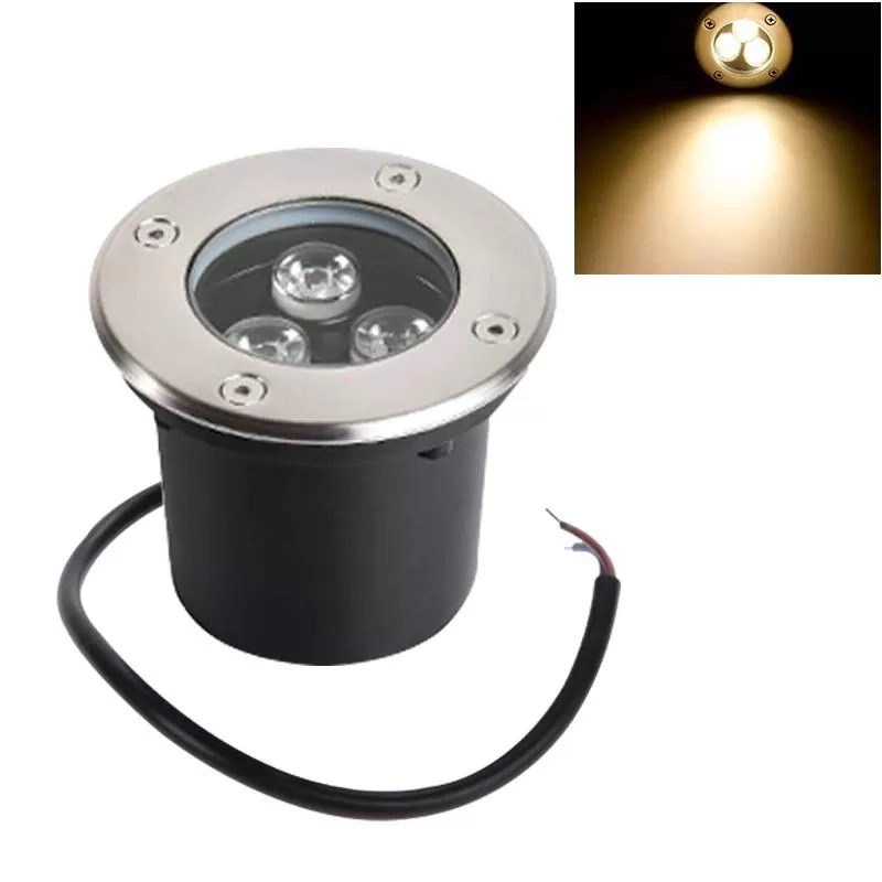 Đèn LED Âm Đất Tròn 3W IP65 ngoài trời TL-ERS03