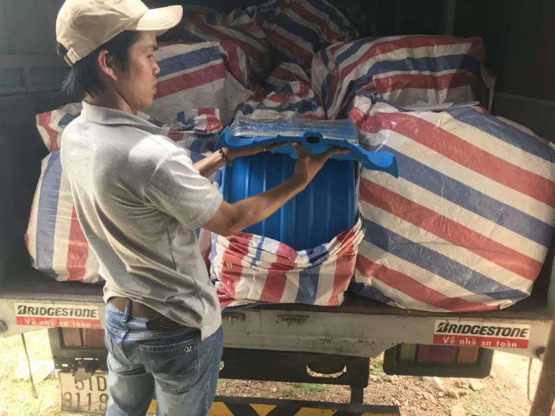 500mm Width PVC Waterstop For Moving Joint