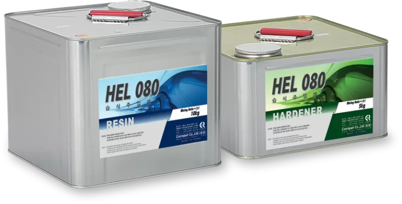 Keo epoxy HEL 080 bơm vết nứt khu vực ẩm ướt