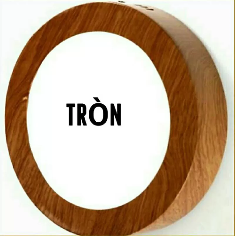 ĐÈN ỐP NỔI 18w Vân Gỗ