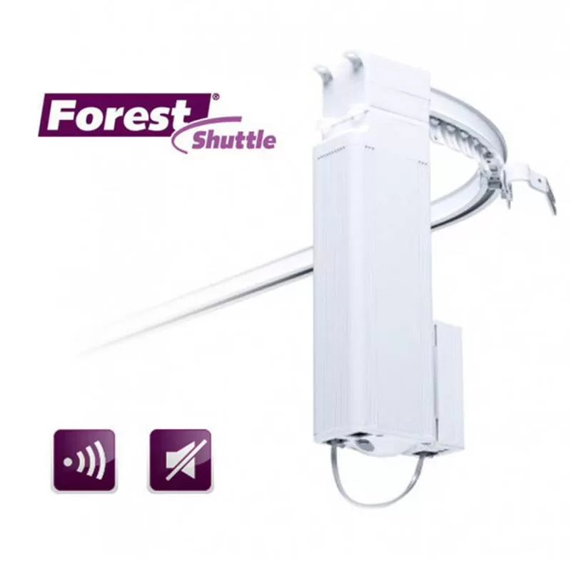 Rèm vải tự động sử dụng động cơ cao cấp hãng Forest Hà Lan