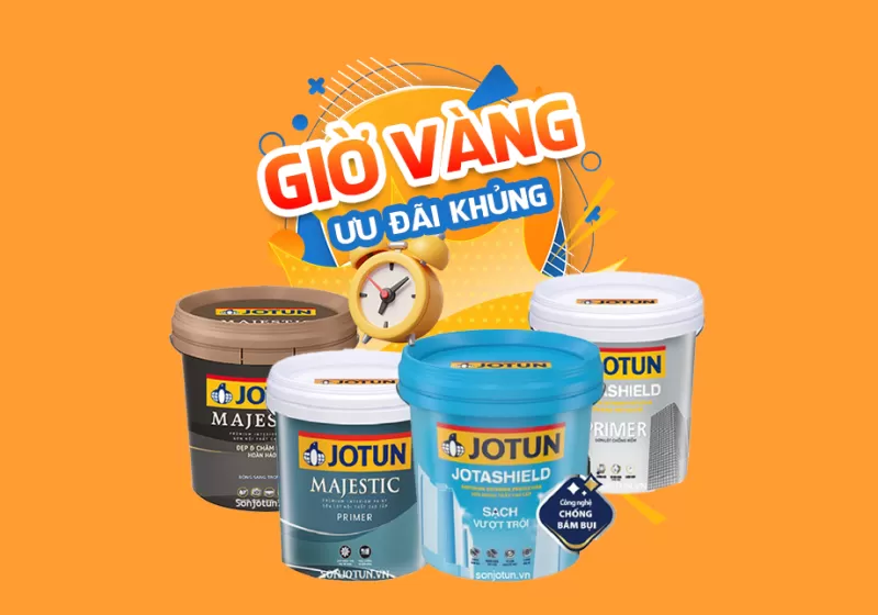 Giờ Vàng Giảm Giá Khủng Sơn Jotun Tại 1066 Đường Láng