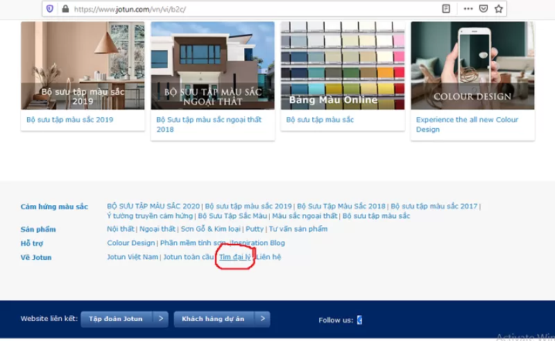 Mua sơn Jotun chính hãng tại đâu?