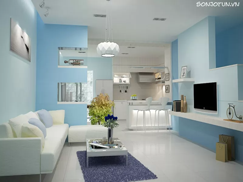 Khám phá mẫu phòng khách đẹp cùng Jotun