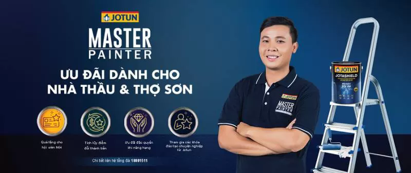 Jotun Master Painter Tích điểm liền tay nhận ngay tiền mặt