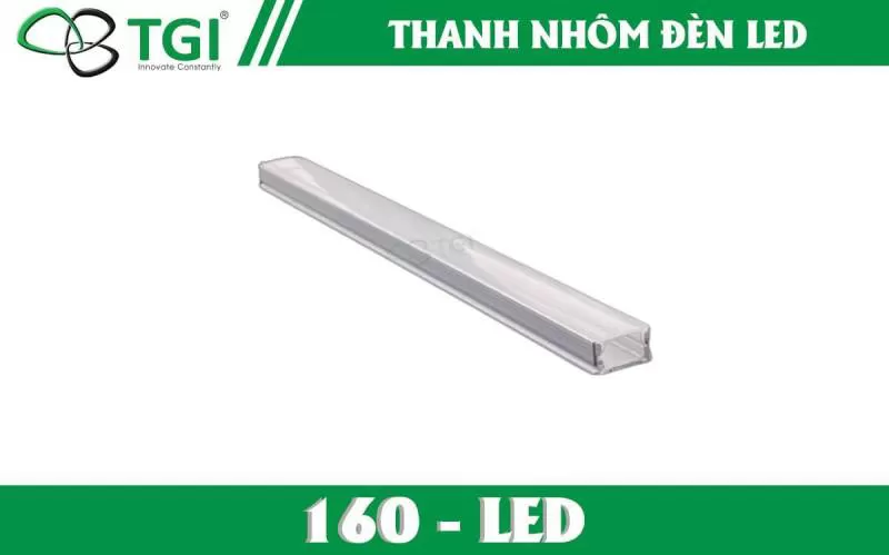 Thanh Nhôm Đèn Led 160