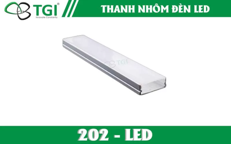 Thanh Nhôm Đèn Led 202