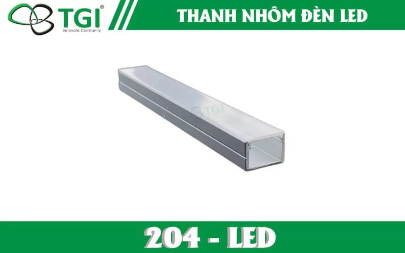 Thanh Nhôm Đèn Led 204