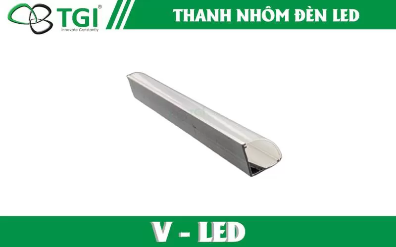 Thanh Nhôm Đèn Led V-LED