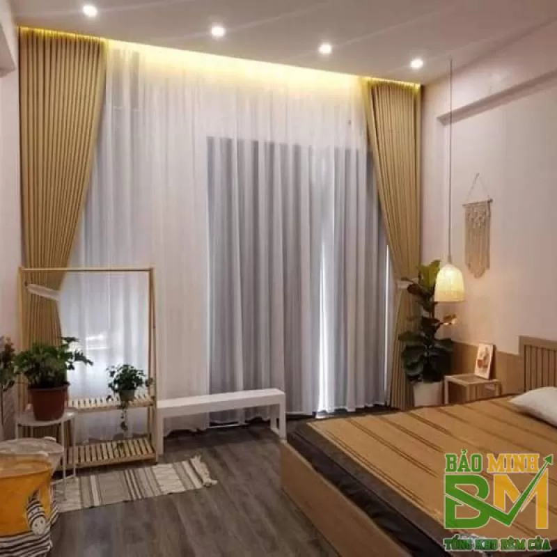 Rèm vải phòng ngủ đẹp giá rẻ PA19-04 