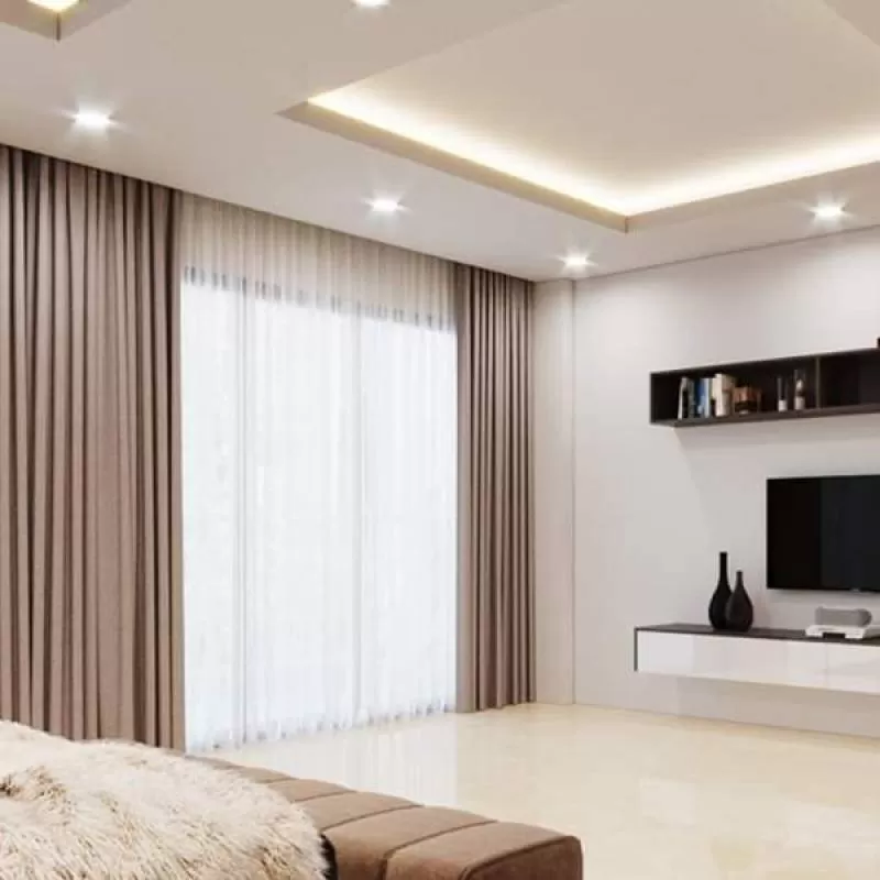 Rèm vải cách nhiệt giá rẻ HH08-12