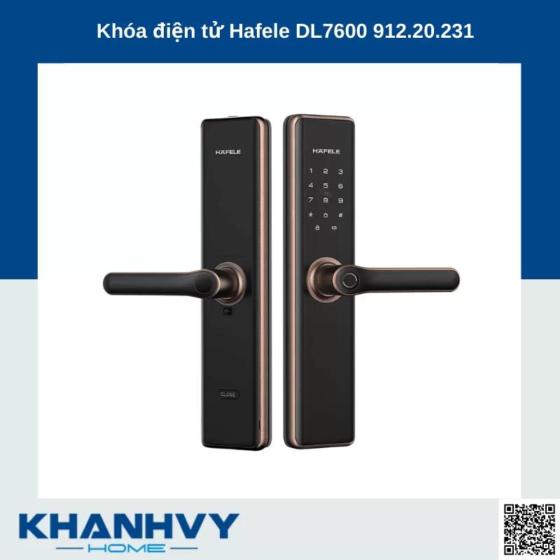 Khóa điện tử Hafele DL7600 912.20.231 