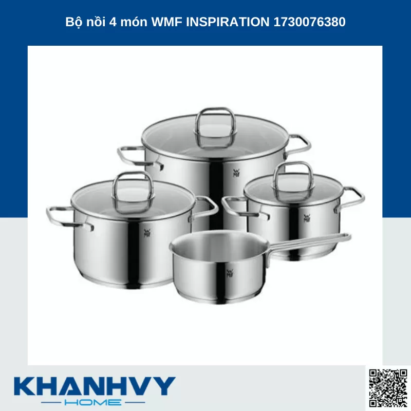Bộ nồi 4 món WMF INSPIRATION 1730076380 Outlet