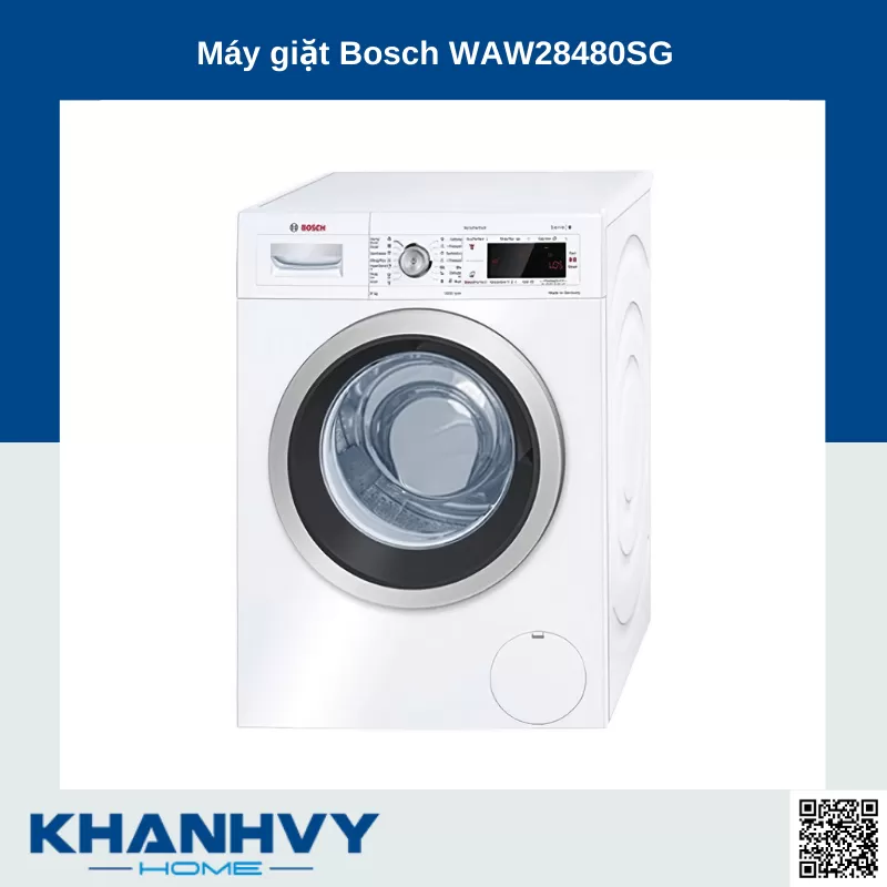 Máy giặt Bosch TGB.WAW28480SG 9kg- Serie 8 NEW 100% Đức Outlet T6