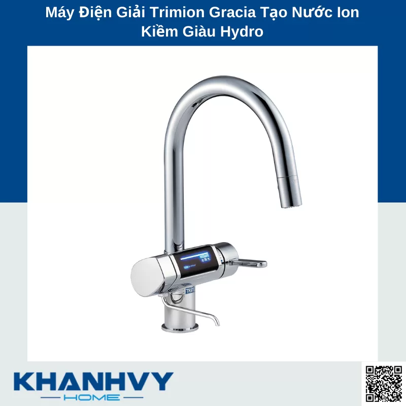 Máy Điện Giải Trimion Gracia Tạo Nước Ion Kiềm Giàu Hydro