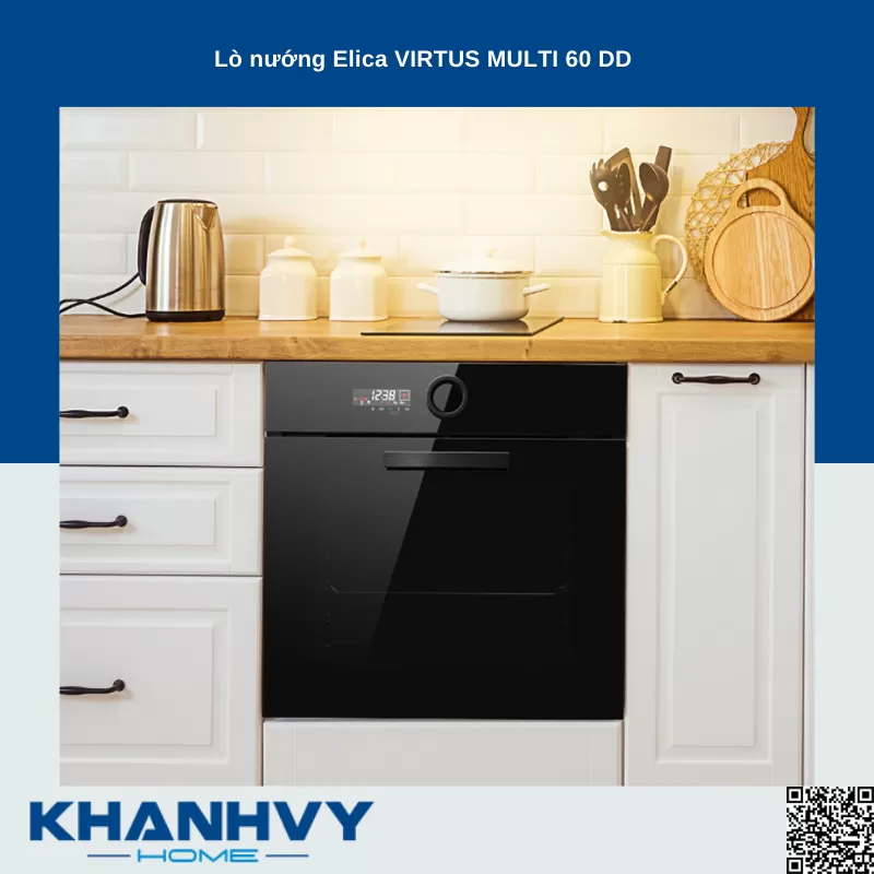 Lò nướng Elica VIRTUS MULTI 60 DD