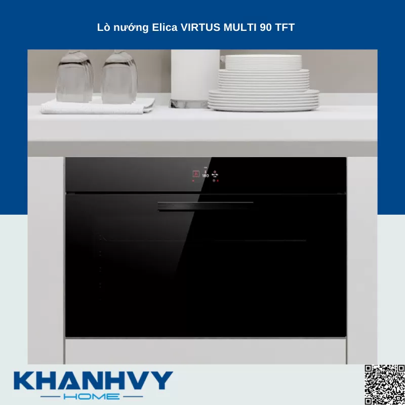 Lò nướng Elica VIRTUS MULTI 90 TFT