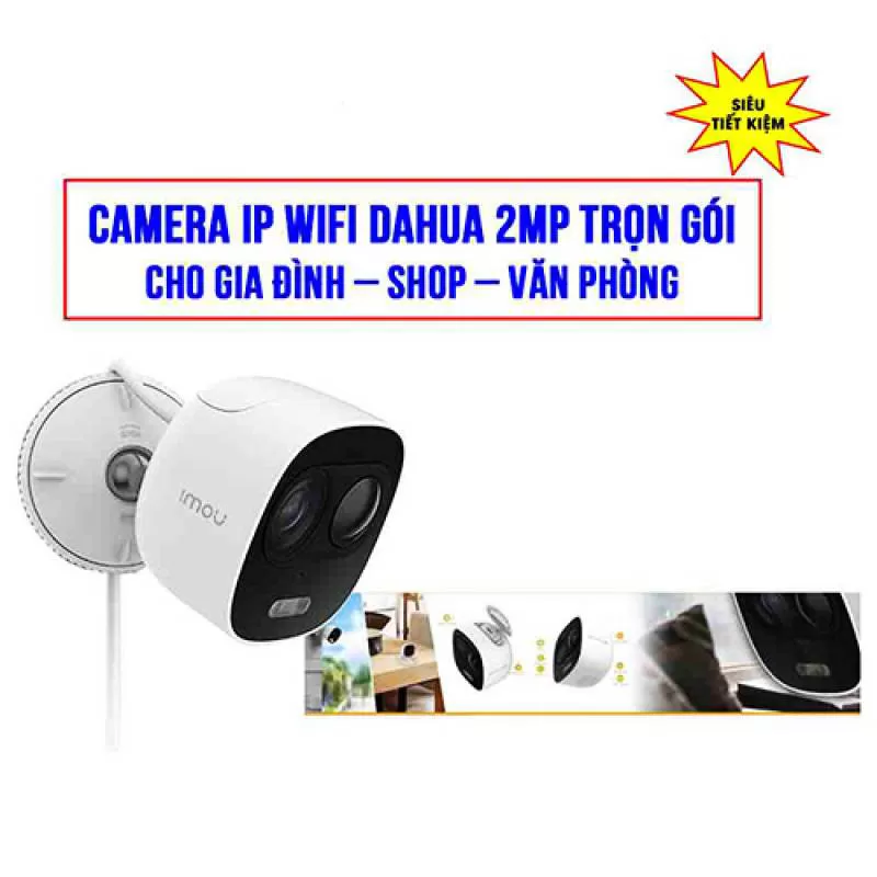 Lắp Đặt Trọn Gói Camera Wifi LOOC C26EP Full HD 1080P Giá Rẻ