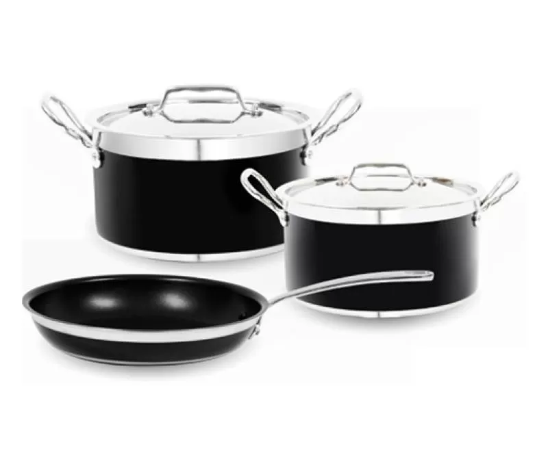 Bộ Nồi Chảo Màu Đen Hafele 531.08.043