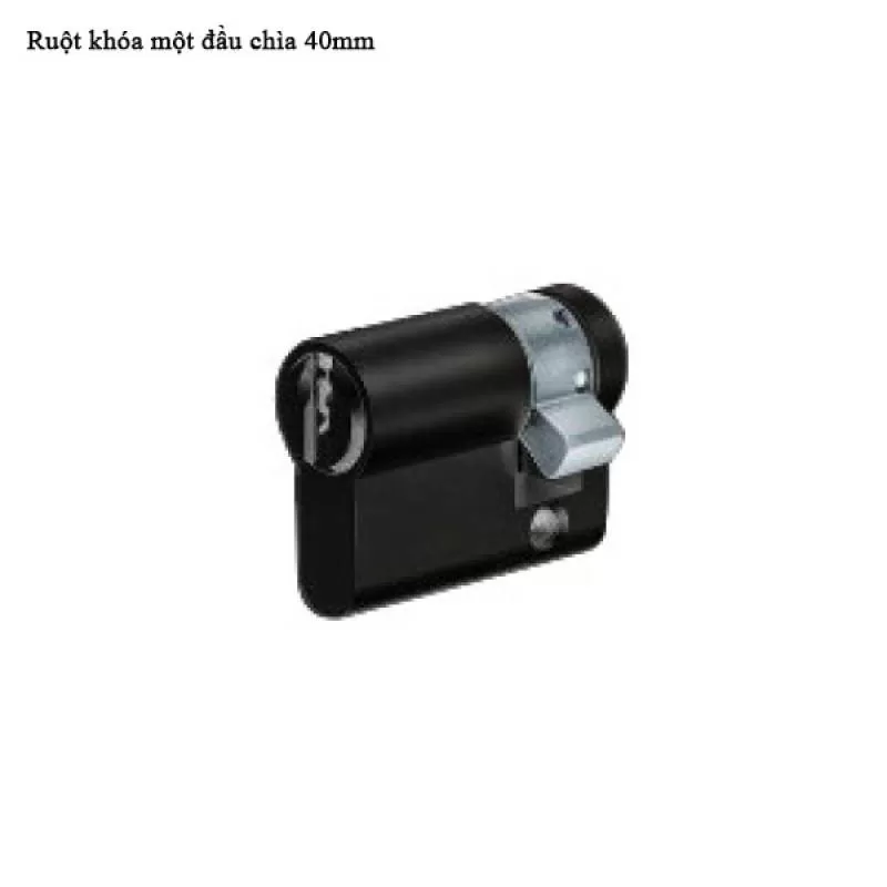 Ruột Khóa 1 Đầu Vặn 45mm Màu Đen Hafele 916.64.035