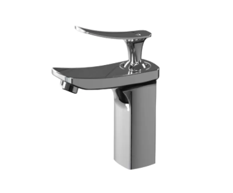 Vòi chậu 1 lỗ lavabo nóng lạnh Hàn Quốc Ecofa E-711