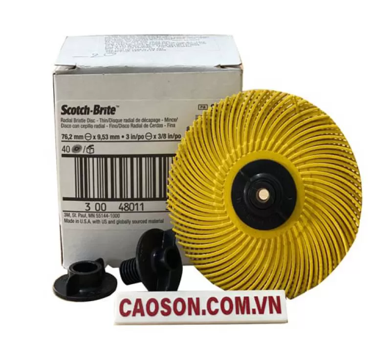 Nhám chổi 3M Scotch-Brite Radial Bristle