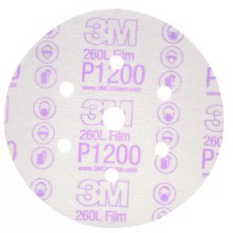 Nhám đĩa film 3M Hookit 260L, độ hạt P1200