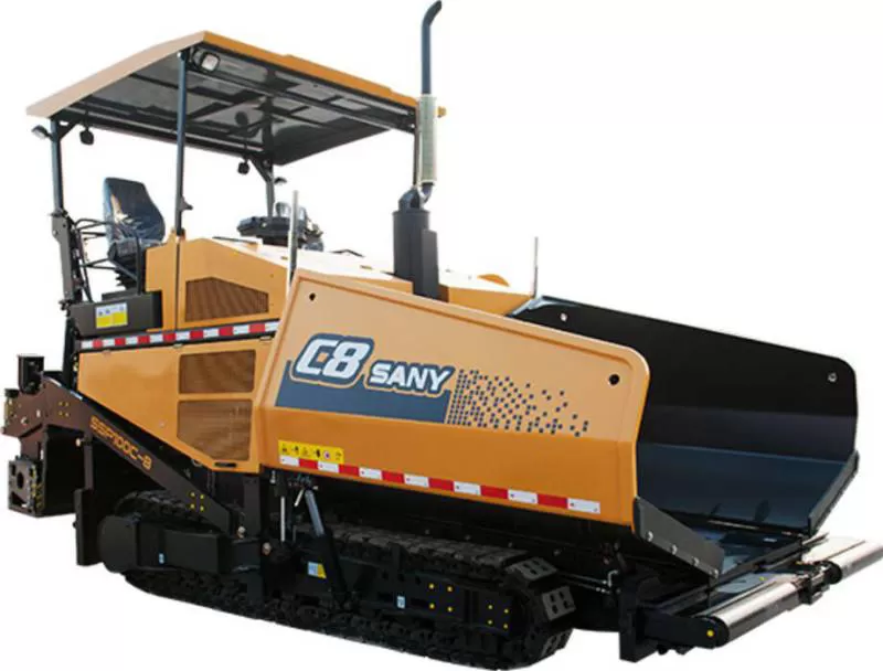 Máy trải nhựa 1100 t/h SANY SSP125C-8