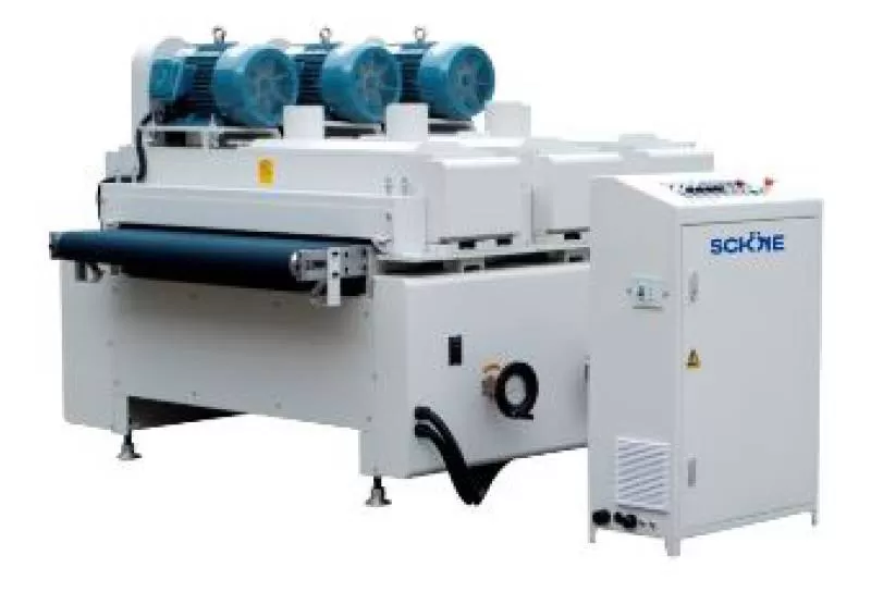 THREE HEAD STEEL BRUSH MACHINE - MODEL: SNE-S3213