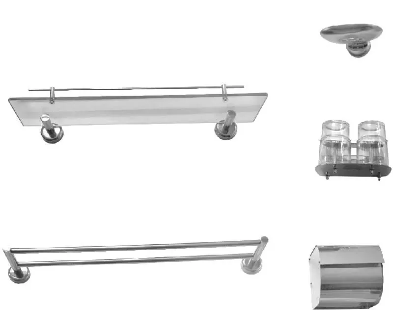 Bộ Phụ Kiện Inox Cao Cấp AM-8800S