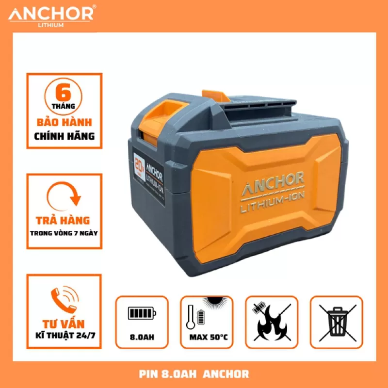 PIN ANCHOR 20V/8.0Ah