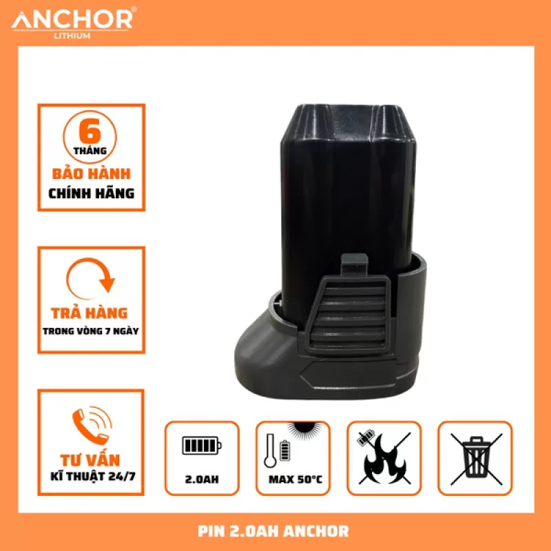 PIN ANCHOR 16V/2.0Ah
