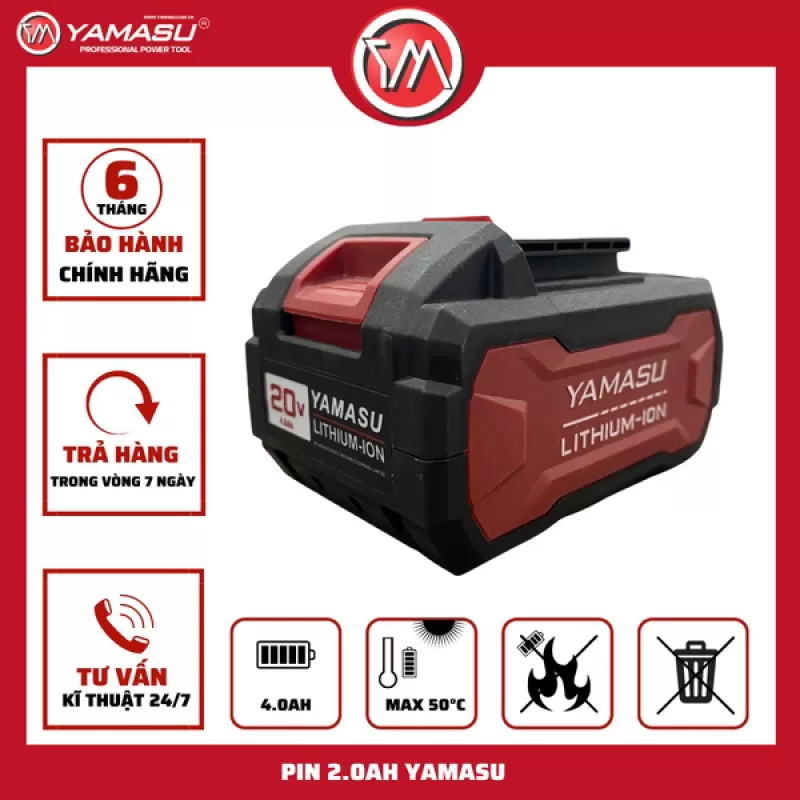 PIN YAMASU 20V/4.0Ah