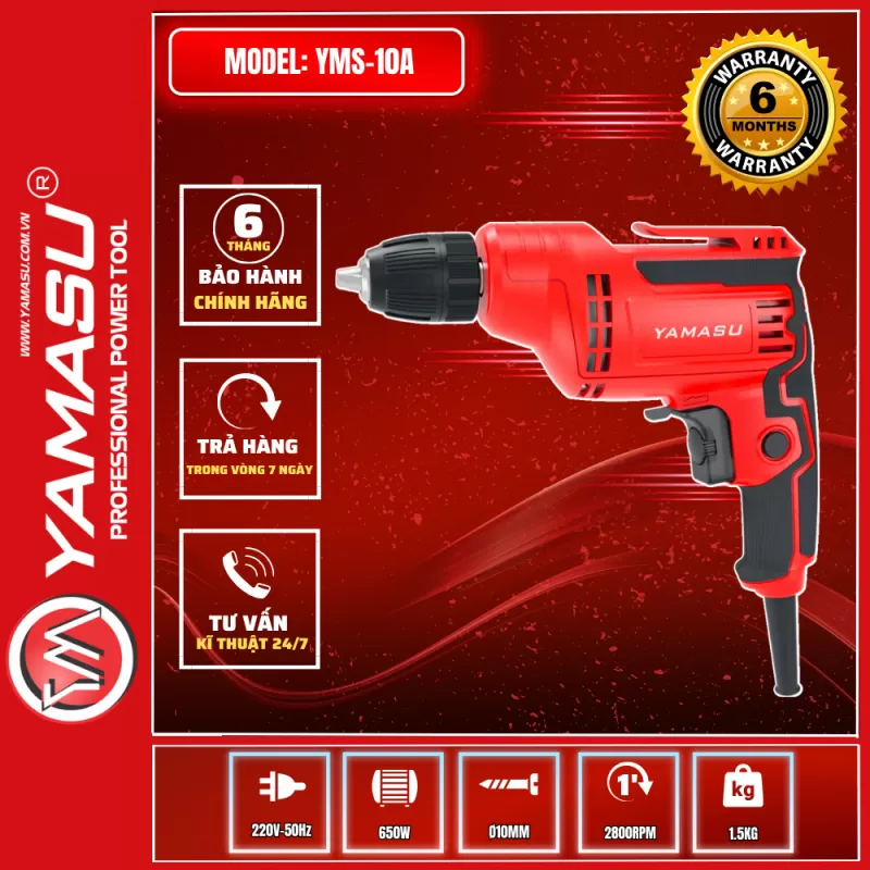 MÁY KHOAN BẮT VÍT TỐC NHANH YMS-10A