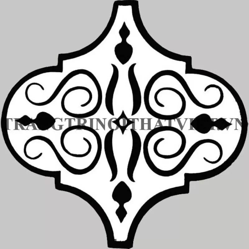 Gạch bông trái bầu, VL20-001