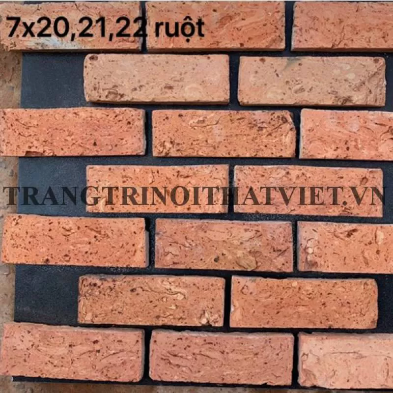 Gạch cổ cắt ruột Sài Gòn, 7x21 cm - trangtrinoithatviet.vn